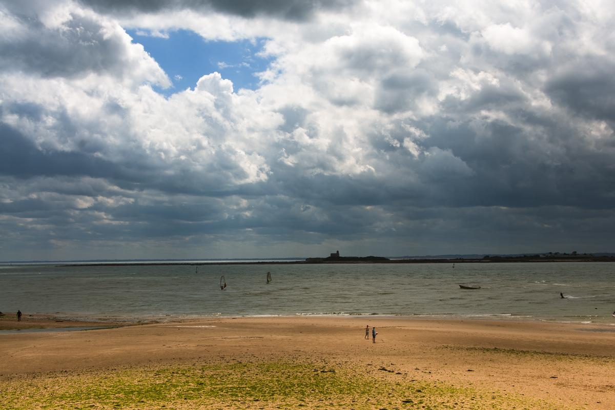 Normannische Landschaft im Cotentin